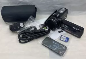 Hamilton Buhl Action Pro FHD 2.7k Digital Video Camera HDV17BK W/ Charging Cord - Picture 1 of 5