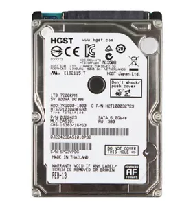 HGST 1TB 7200PRM HTS721010A9E630 32MB SATA 6Gb/s 2.5" HDD Hard Drive For PS3 PS4 - Picture 1 of 4