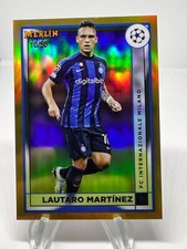 2022-23 Topps Merlin Chrome Lautaro Martinez Gold Refractor /50 #67