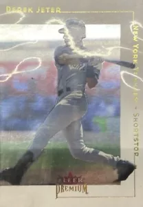 2001 Fleer Premium White Rose Collectibles Die Cast Cards #24 Derek Jeter - Picture 1 of 2