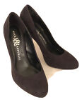Rock & Republic Black Suede Pumps 4" Heels Shoes Women's Size 8M High Heels