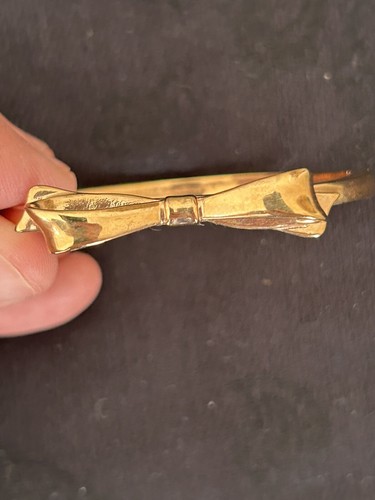 Bracciale Kate Spade New York Skinny Mini Fiocco Cerniera in Oro Rosa