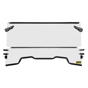 QuadBoss Folding Windshield for 2014-2022 Honda SXS700M4 Pioneer 700-4 UTV - Picture 1 of 2