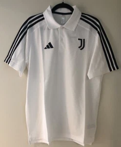 Juventus Adidas Algodón ADN Polo Fútbol Fútbol Italia Nueva con Etiquetas Camiseta Mediana M - Imagen 1 de 5