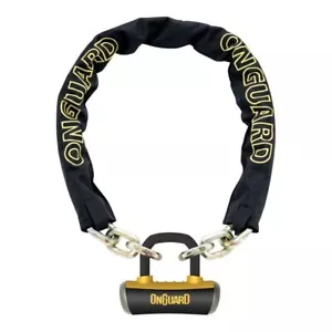 OnGuard Mastiff 8019 Titanium Reinforced Chain Bicycle Lock - Picture 1 of 2