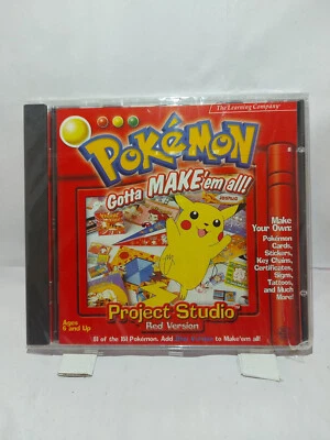 Pokemon - Project Studio: Red Version | PC CD-Rom | Sealed - Image 1 of 2