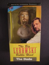 BIG LEBOWSKI DUDE HOODIE SWEATSHIRT BOBBLEHEAD FIGURE JEFF BRIDGES CULT CLASSIC