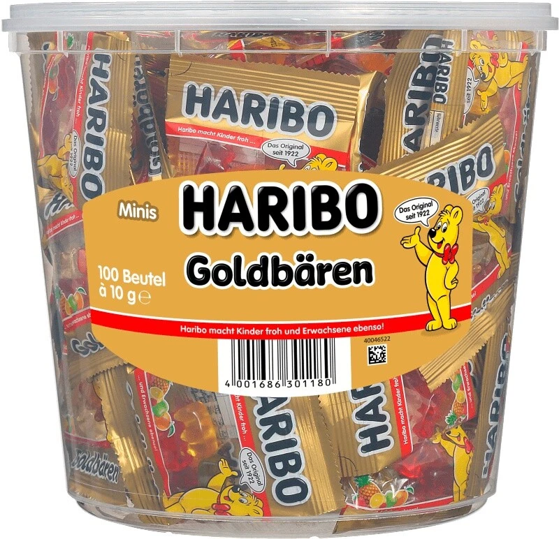 Haribo Goldbären Mini-Beutel 1kg - Bild 1 von 1