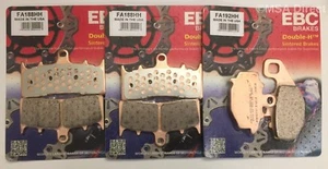 EBC Sintered FRONT and REAR Brake Pads Fits KAWASAKI ZX6R / ZX636 (1998 to 2002) - Picture 1 of 9