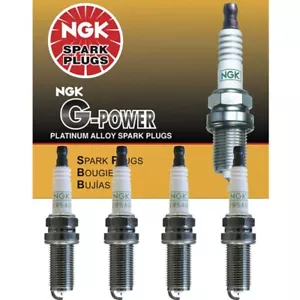 Genuine NGK G-Power Platinum Spark Plugs LFR6CGP for Honda/ Jeep/ Dodge Set of 4 - Foto 1 di 4
