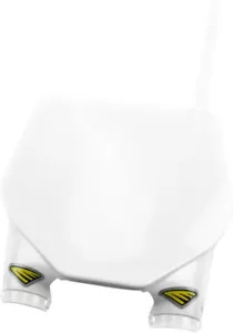 Cycra White Front Stadium Number Plate For Honda CR CRF 125 250 450 04-07 - Bild 1 von 1