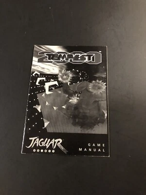 atari jaguar tempest 2000 Manual Only - Image 1 of 4