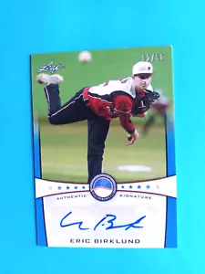 2013 LEAF POWER SHOWCASE ERIC BIRKLUND #PSA-EB1 RC AUTO #32/50 - Picture 1 of 2