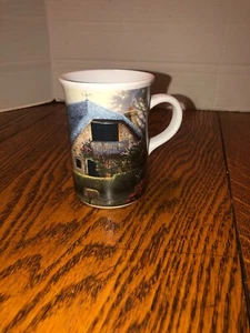 2004 Thomas Kinkaid Painter of Light Wärmeaktivierte Tasse Flieder Landhaus - Bild 1 von 6
