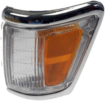 FIT 92-95 TOYOTA 4WD PICKUP DRIVER FRONT CHROME TRIM PARK LAMP TURN SIGNAL LIGHT - Image 1 of 4