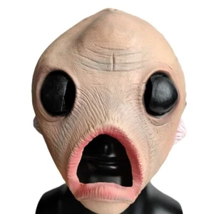 Halloween Masquerade Latex Scary Zombie Fish Head Mask Creepy Party Cosplay Prop - Picture 1 of 7