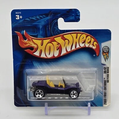 Tarjeta corta Hot Wheels - Primeras ediciones 2003 - Meyers Manx Foto 1 de 3