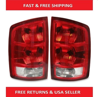 Luces traseras lámparas con bombillas para Dodge Ram 1500 2002-2006 03-06 Dodge Ram 2500 3500 Foto 1 de 4