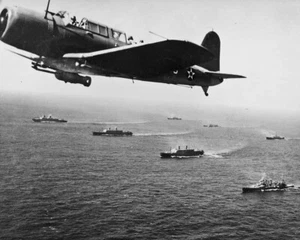 Nuova foto seconda guerra mondiale: testa di convoglio a Città del Capo, battaglia dell'Atlantico - 6 misure! - Foto 1 di 7