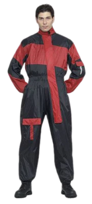 1 Pieza Traje de Lluvia Motocicleta A Prueba de Viento Impermeable Equipo Reflectores de Seguridad Motociclista Foto 1 de 4