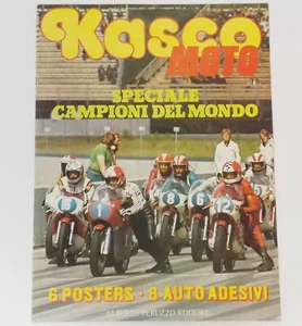 1973 KASCO Italiano Revista Agostini Andersson De Coster Con Afiche Pegatinas Gp - Picture 1 of 9