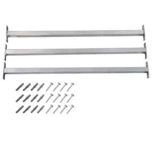 vidaXL Barre di Sicurezza per Finestra Regolabili 3 pz 710-1200 mm - Foto 1 di 6