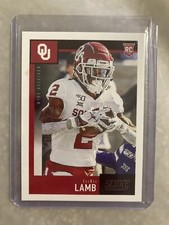 2020 SCORE CEE DEE LAMB ROOKIE CARD #416. DALLAS COWBOYS Oklahoma Sooners NCAA
