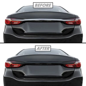 Vinilo apagón eliminación de cromo para Mazda 6 2018-21 moldura de maletero - Imagen 1 de 4