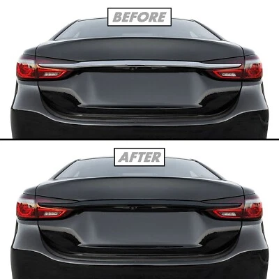 Chrome Delete Blackout Vinyl for 2018-21 Mazda 6 Trunk Trim - Image 1 of 4