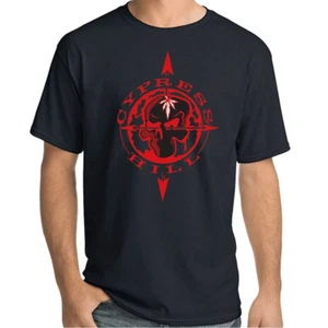 NEW- Cypress Hill- Skull & Compass" T-Shirt men's- Size Small - Picture 1 of 6
