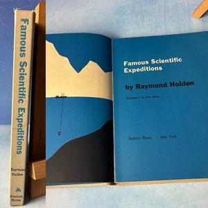 Berühmte wissenschaftliche Expeditionen ~ Raymond Holden ~ VINTAGE 1955 Hardcover ~ zufälliges Haus - Bild 1 von 21