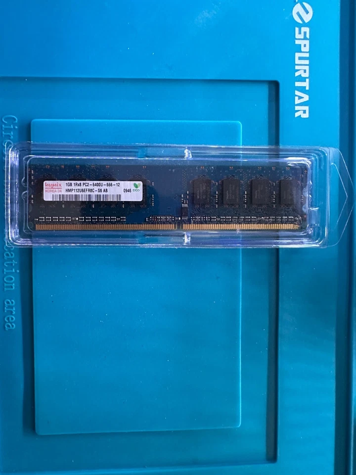 Hynix 1GB PC2-6400U-666-12 Ram - Image 1 of 4