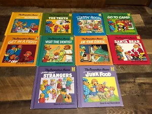 Vintage Hardcover The Berenstain Bears Lot of 10 Grolier First Time Books - Picture 1 of 16