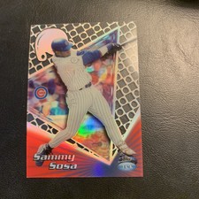 Cb37d 1999 Topps Tek #6a Sammy Sosa Chicago Cubs pattern 15