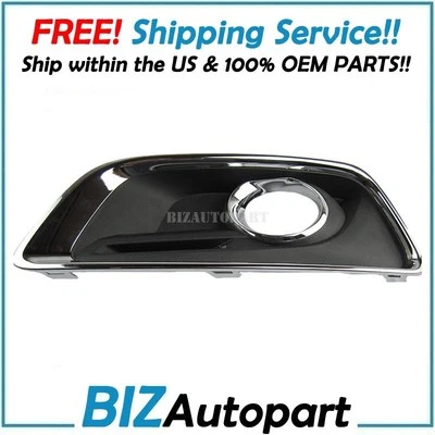 GENUINE ! FOG LIGHT COVER BEZEL FRONT LEFT FOR 13-15 CHEVROLET MALIBU # 20768823 Foto 1 de 2