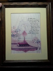GOD MADE SISTERS ~ 9.5 x 11.5 - Bild 1 von 1