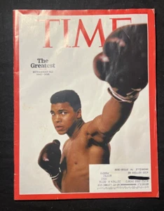 MUHAMMAD ALI Time Magazine Commemorative Issue June 20 2016 the greatest - Picture 1 of 3