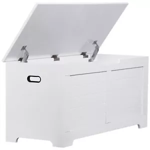 Lift Top Entryway Storage Bench Shoes Bench Supports 300 lb for Living Room - Picture 1 of 24