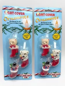 Vintage NIB 1995 Christmas Tree Light Covers Original Packaging unopened! - Picture 1 of 6