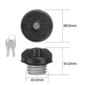 Tridon TFL227 Black Locking Fuel Cap Locking Same as CPC SL82ULP Check App - Picture 1 of 3