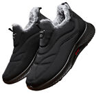 Fur Lined Snow Boots Hiking Ankle Boots Warm Men Work Shoes Casual Sports Shoes
