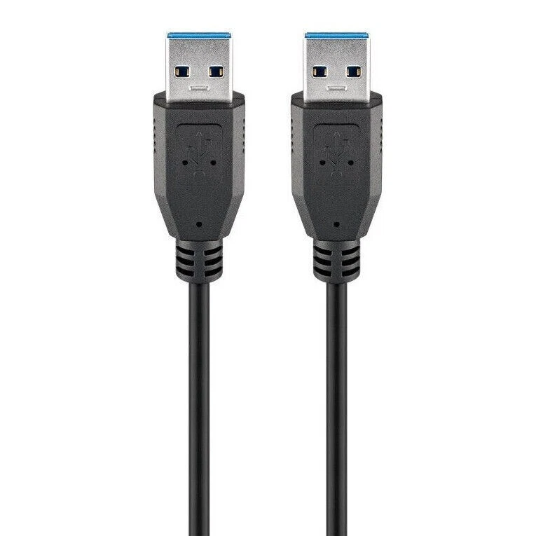 Goobay USB 3.0 SuperSpeed Kabel - 1m, Schwarz (95717)
