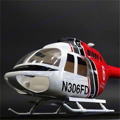 Christmas Gifts 450 Size RC Helicopter Fuselage for B206 Align T-REX450X/XL/SE - Image 1 of 4