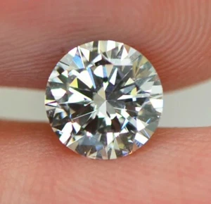 1 Pcs lab Grown First Grade Diamond 7 mm Round D - F Certified Loose CVD - Picture 1 of 21