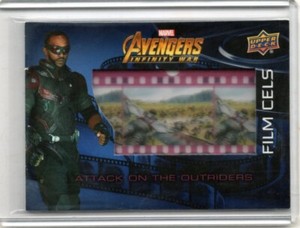 2018 Upper Deck Marvel Avengers Infinity War Film Cels Sam Wilson Falcon FC12