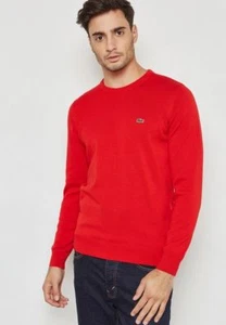 LACOSTE MAGLIA UOMO GIROCOLLO 100% COTONE art. AH3467 - Imagen 1 de 17