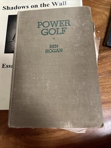 Power Golf By Ben Hogan 5th Printing 1948 HC Book - Picture 1 of 1