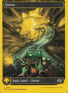 Forest (0511) (First-Place Foil) - FOIL - L Aetherdrift 511 - MTG - Picture 1 of 1