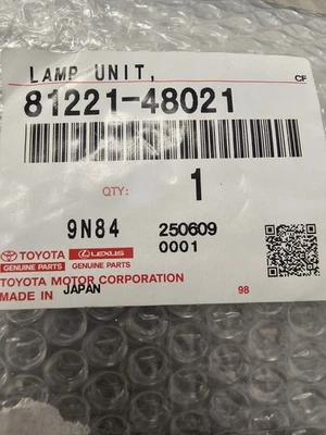 Conjunto de faros antiniebla Lexus 04-09 RX330/350 lado izquierdo 81221-48021 Foto 1 de 4