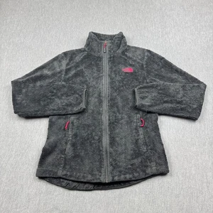 The North Face Jacket Womens Small Black Full Zip Mock Neck Hi-Pile Fleece Coat - Picture 1 of 10